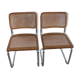 Lot 2 chaises Cesca B32 par Marcel Breuer