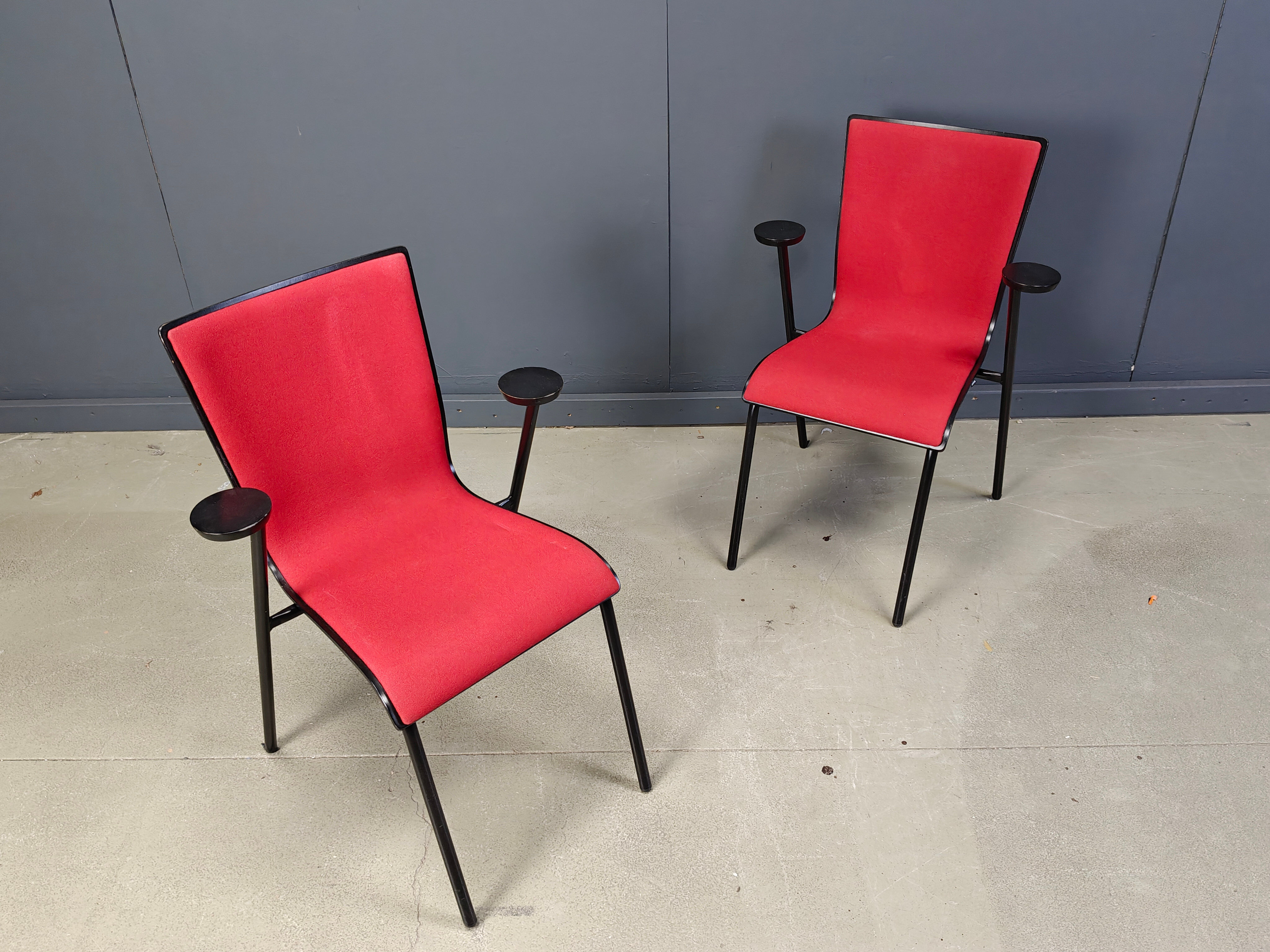 Vintage Occhio chairs by Roel Vandebeek for Drisag, 2000s - set of 6
