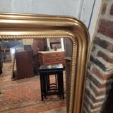 Mirror Louis Philippe 19th gold 144h/106l cms
