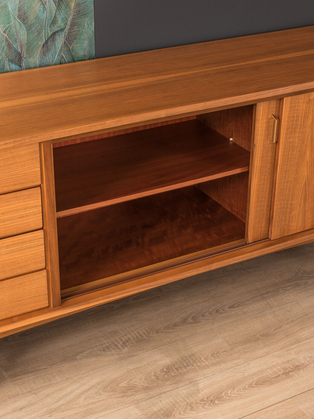 Walnut sideboard from the 1950s