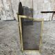 Pare Feu Grille Protection Cheminée 3 Volets Laiton Années 70 Vintage