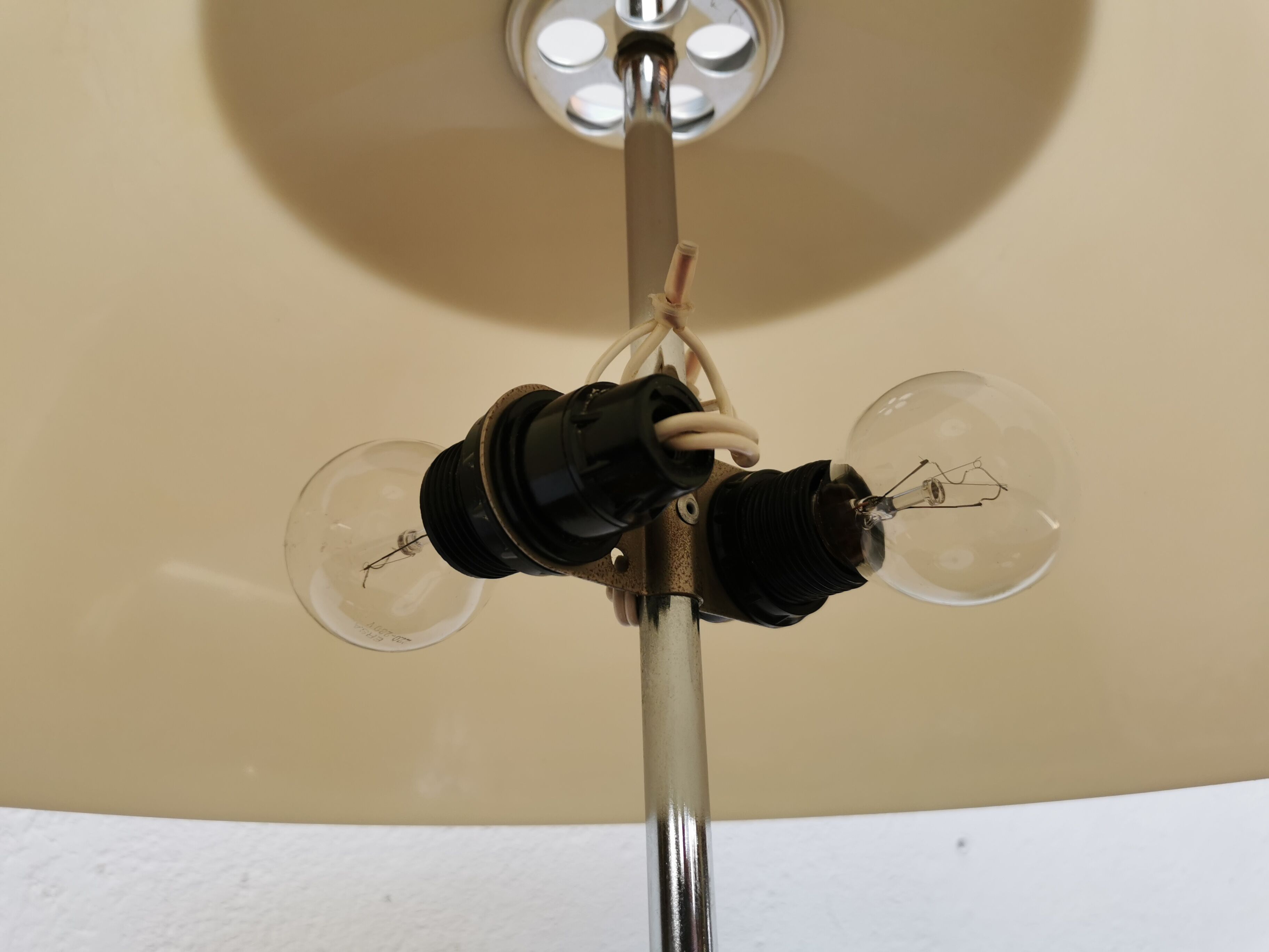 Mushroom lamp Unilux vintage design