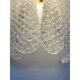 Set of 2 Modern “Conchiglie” Gold Murano Glass Wall Sconces
