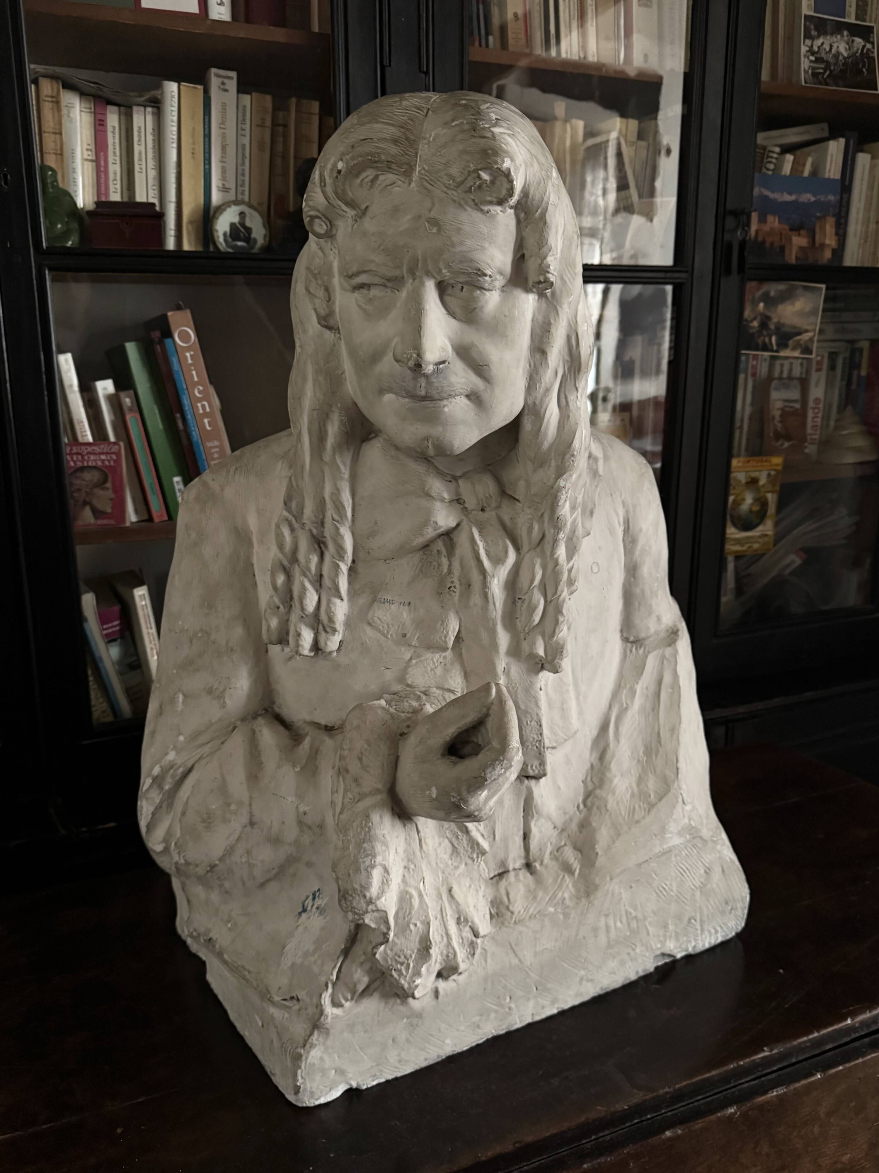 Bust of Boileau by François Cogné
