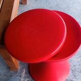 Tabouret Tam-tam rouge