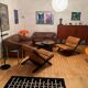Set of armchairs by Ueli Berger, de Sede, Switzerland, 1970s