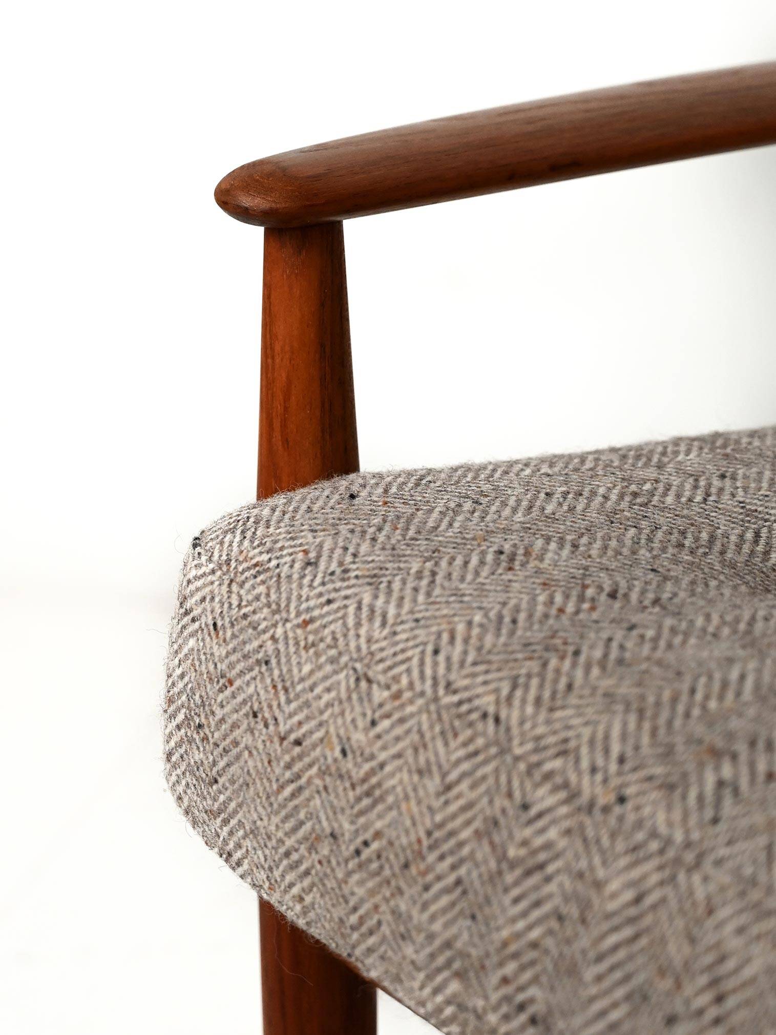 Danish armchair model FD118 by Grete Jalk for France & Søn, 1960s