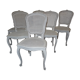 6 chairs Louis XV