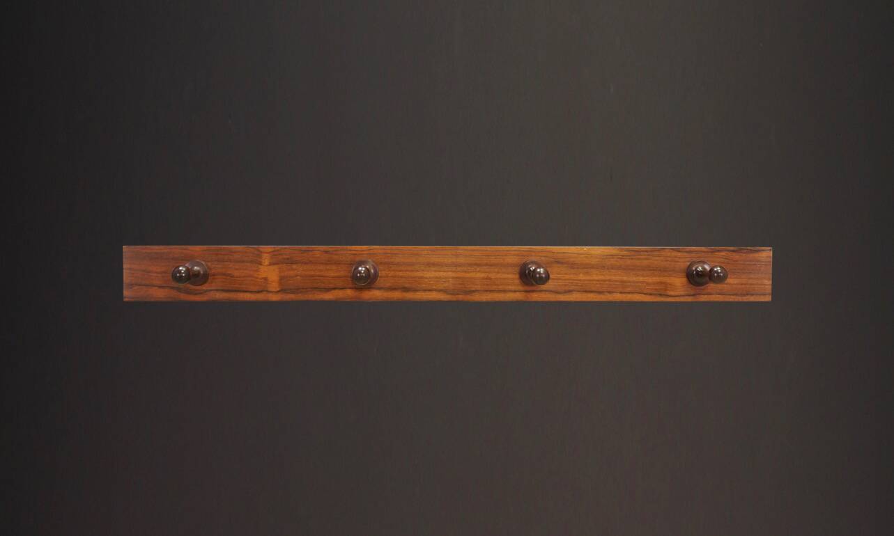 Porte manteau rétro vintage en palissandre 60 70