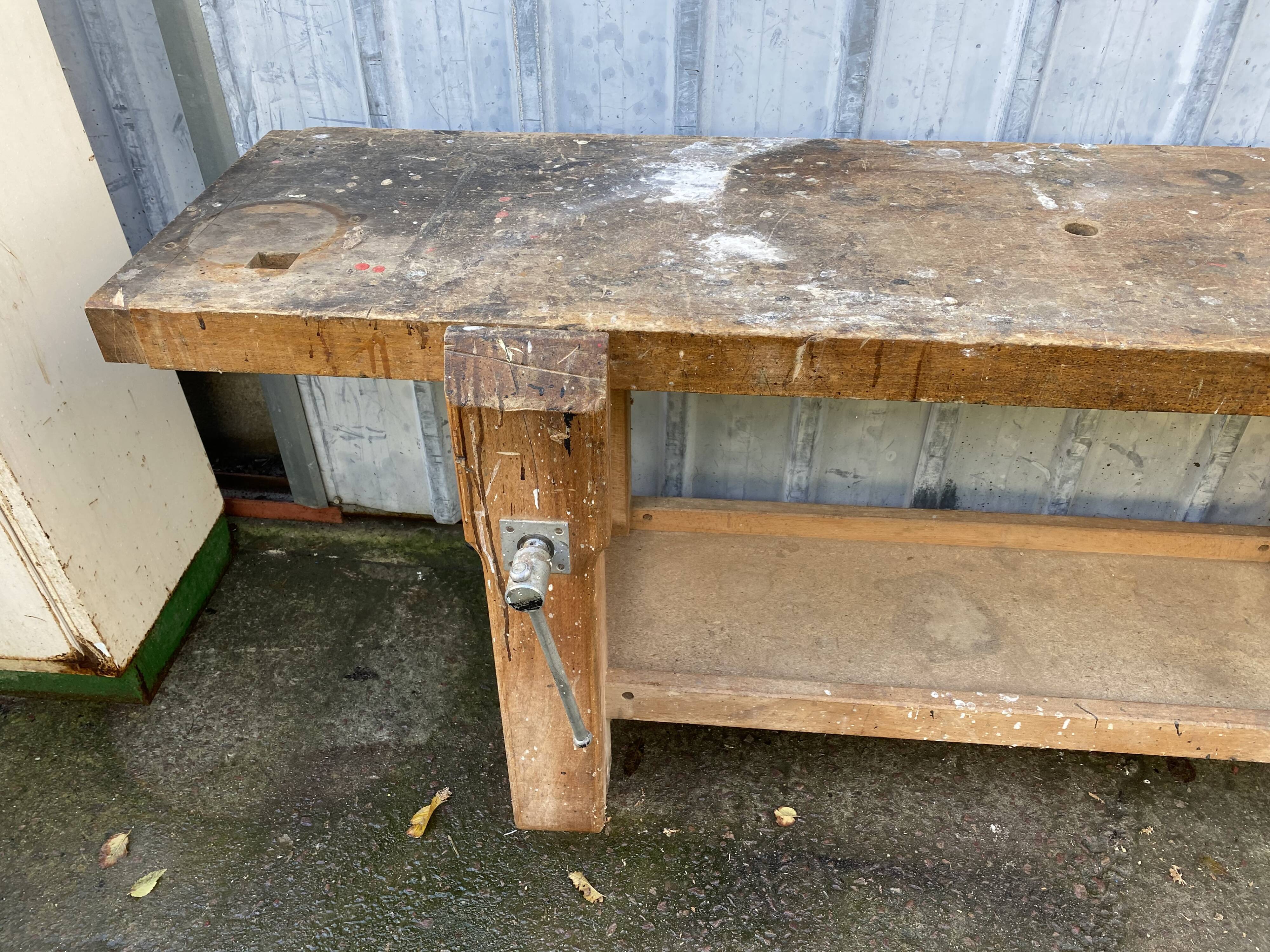 Carpenter's workbench