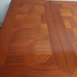 Art Deco dining table with 2 extensions