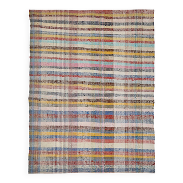 Turkish Handwoven Flatweave Chaput Kilim 175 cm x 247 cm