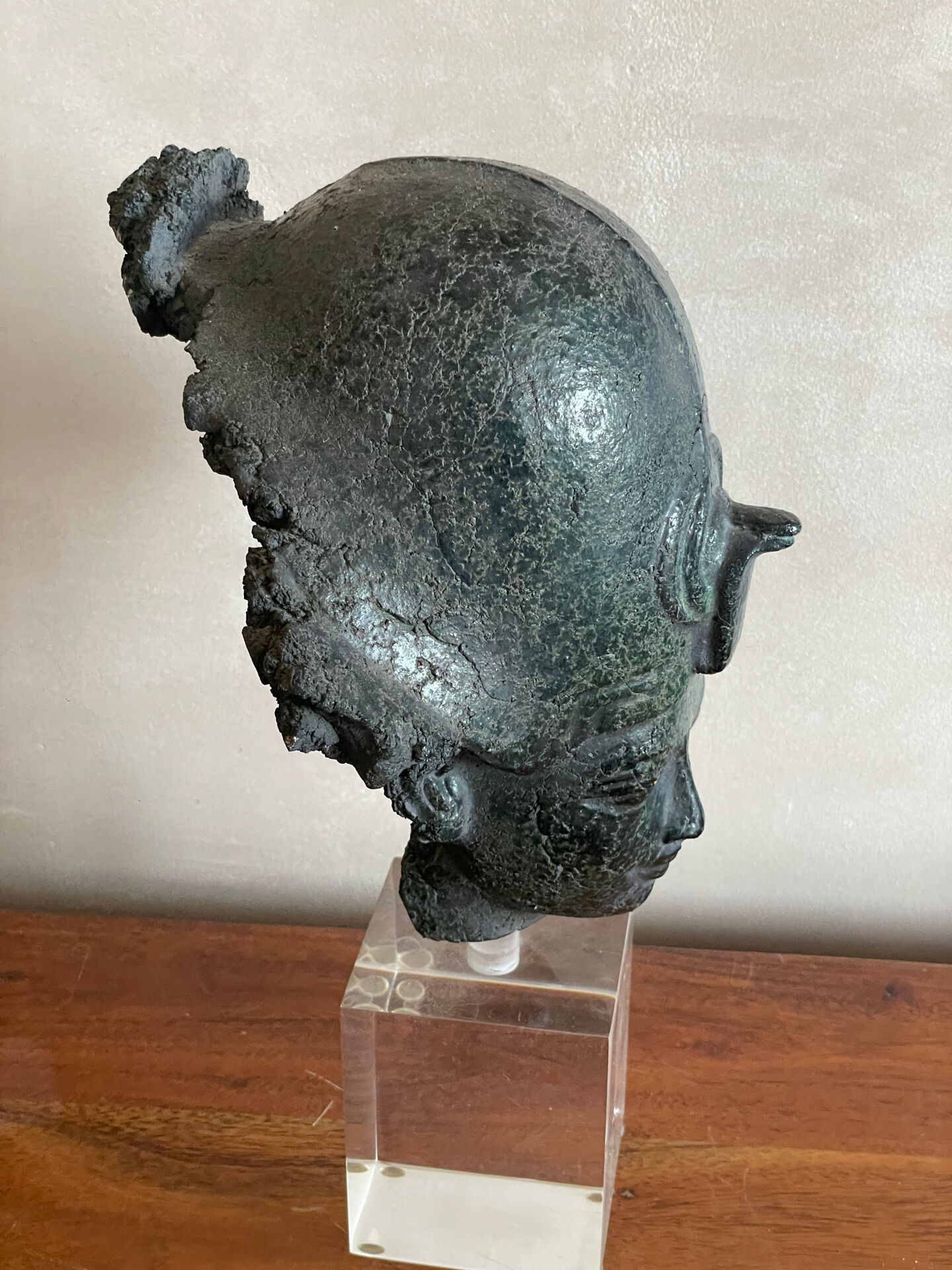 Sculpture Head workshop Michel Cayla Egypt