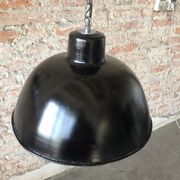 Vintage industrial german model EHS2/S pendant lamp, 1950s