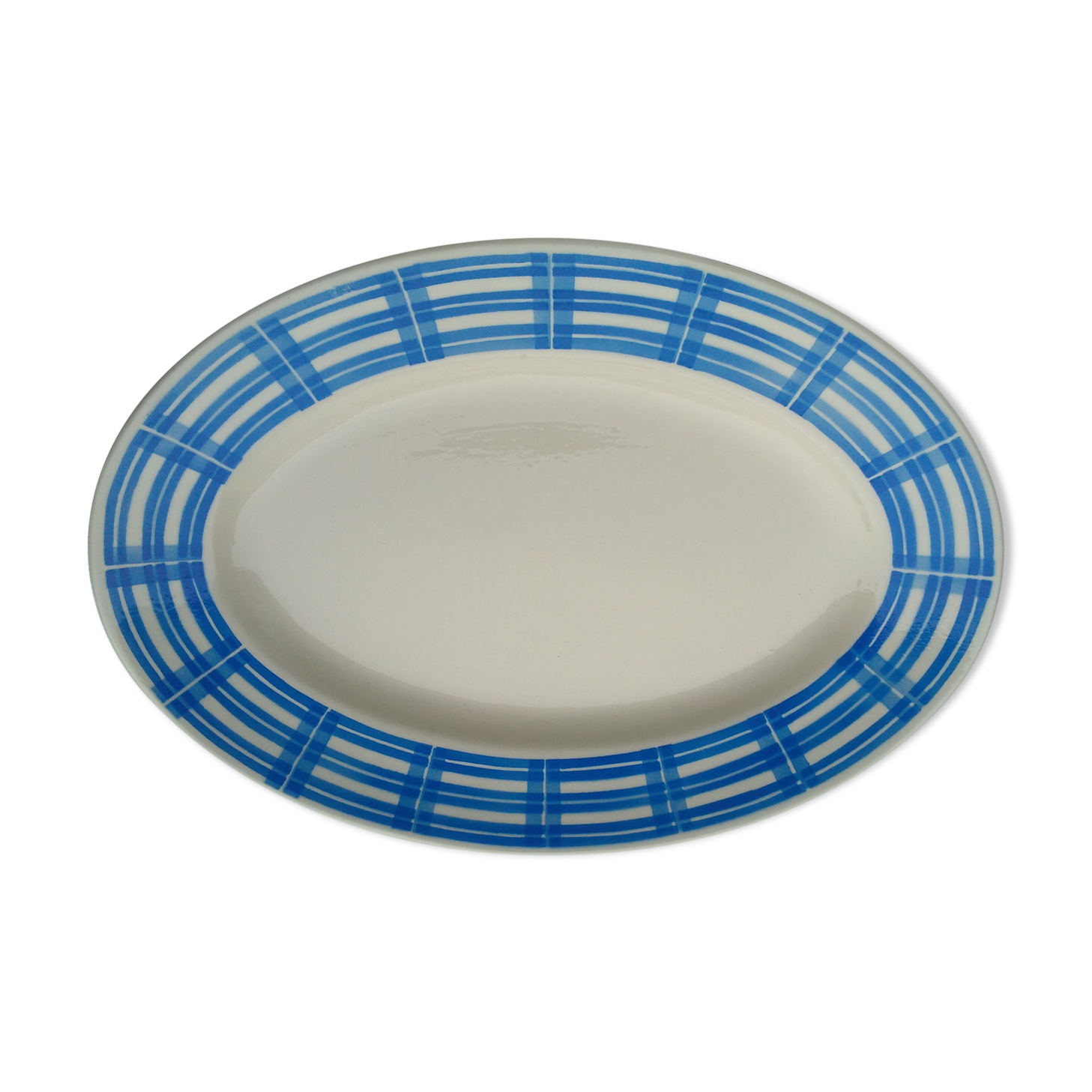 Big Badonviller Oval Plate