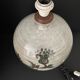 Vintage ceramic lamp Japan stoneware Mashiko