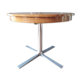 Vintage round table with extensions 1970