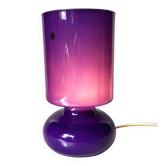 Lampe vintage IKEA lykta en verre violet