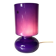 Vintage IKEA lamp, a purple glass lantern.
