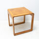 Table basse beechwood Tchécoslovaquie années 1970