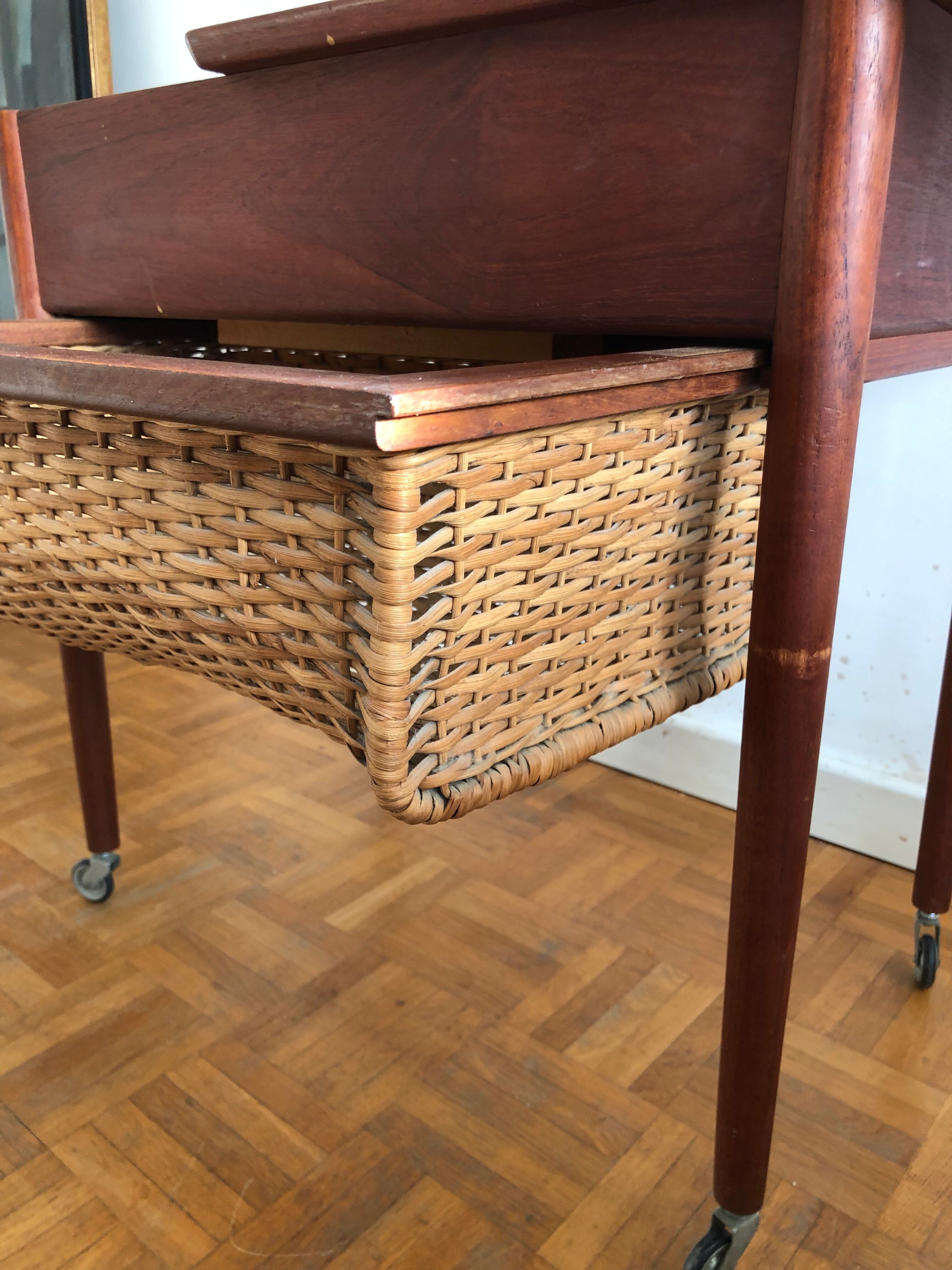 Scandinavian teak worker