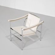 "LC1" armchair by Le Corbusier for Cassina, Italy 1929.