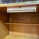 Armoire, secrétaire, commode en bois et rotin, années 60