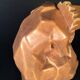 Angelo Hecq / Roger Guérin "Nude Woman" in cubist-style stoneware - circa 192.