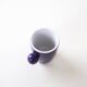 Mug en porcelaine violette, design danois, années 1970, fabriqué par HOPTIMIST