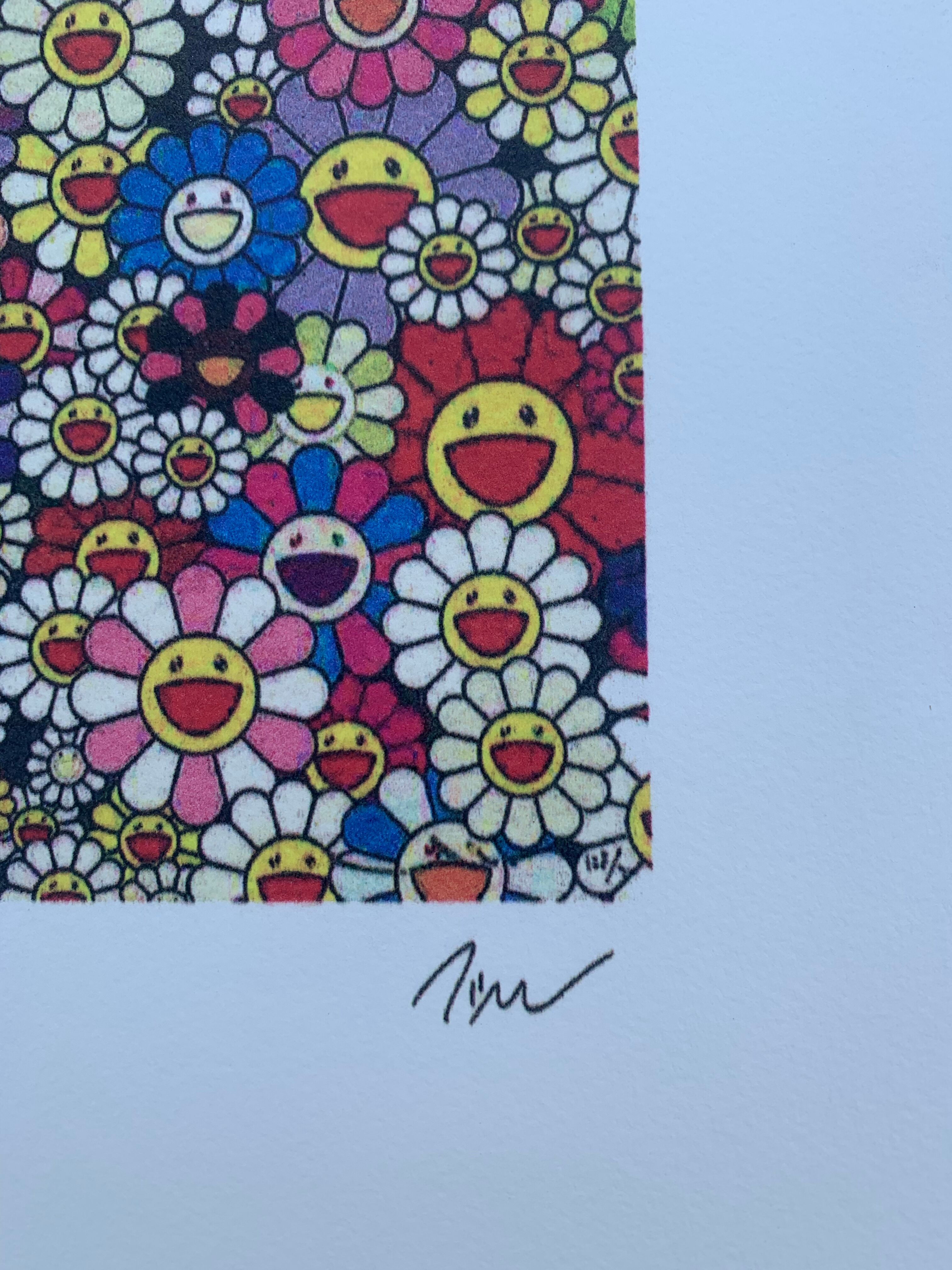 Lithograph Takashi Murakami 50x70