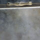 English silver metal card box