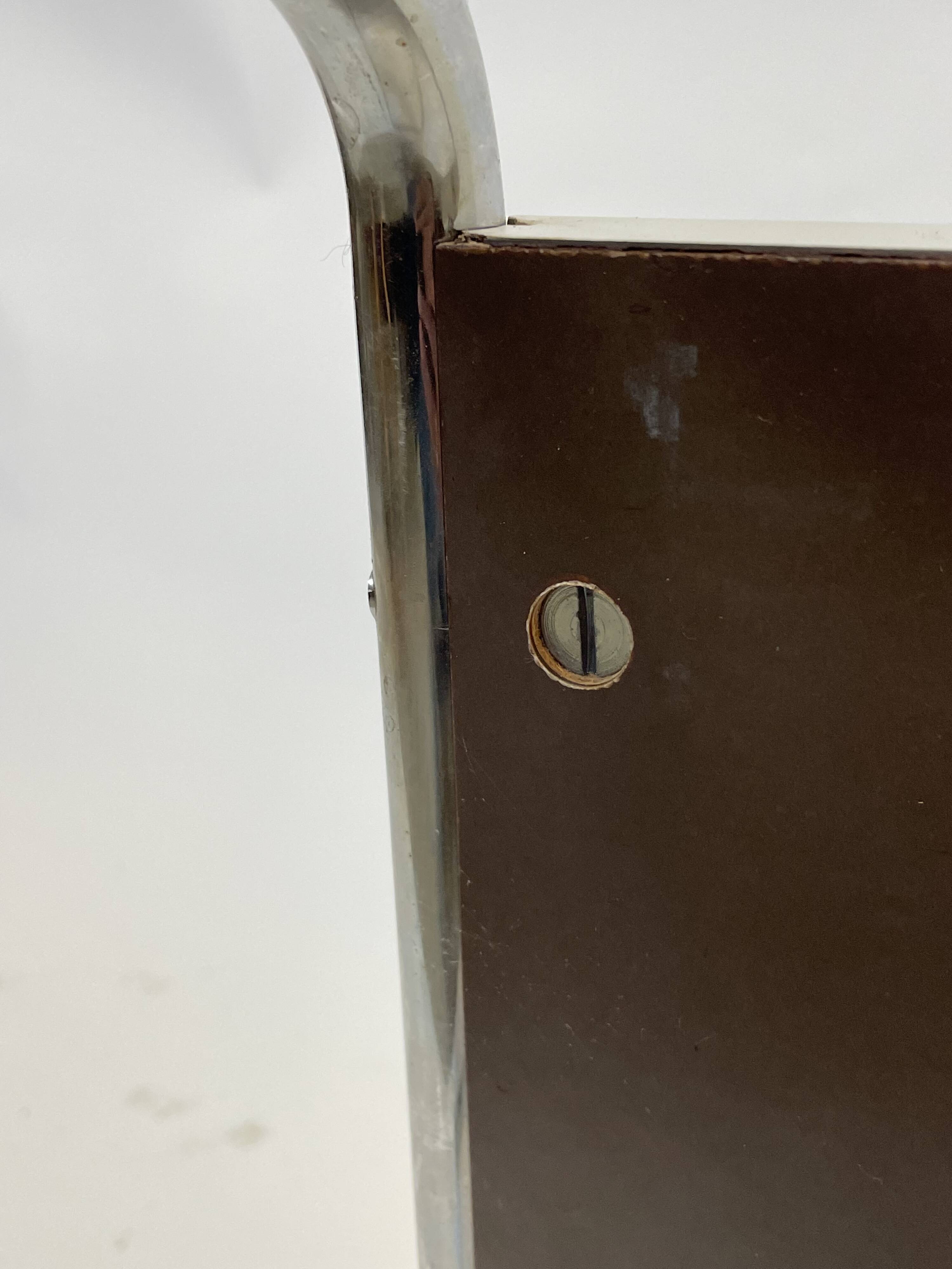 Vintage Gavina "Laccio" coffee table, Marcel Breuer 1970s  design