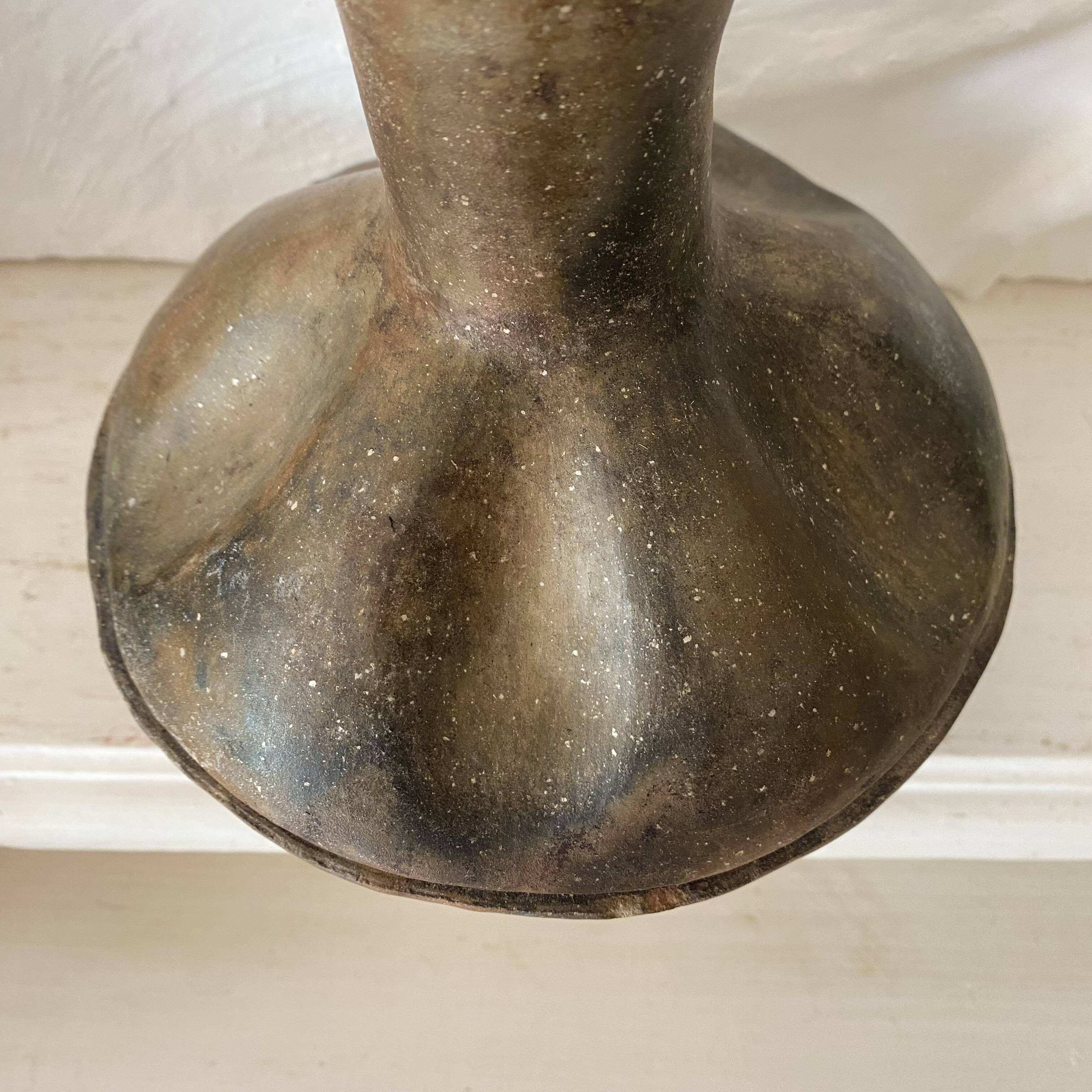 Ceramic vase, ethnic spirit, 1970s