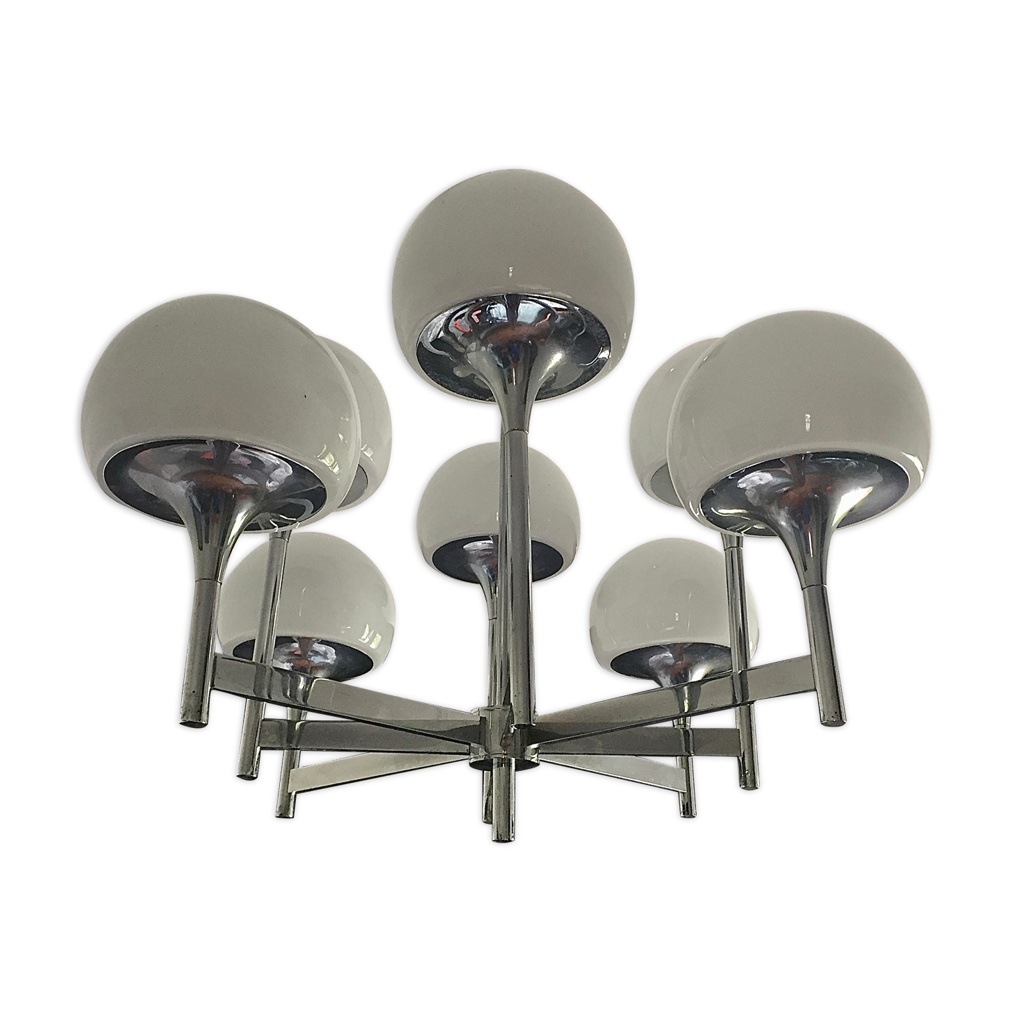 Chandelier 8 fires gaetano sciolari italy 70