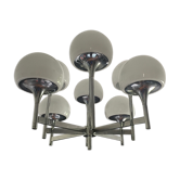 Chandelier 8 fires gaetano sciolari italy 70