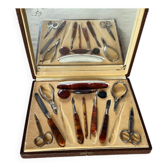 Coffret manucure vintage