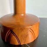 Swedish Teak wooden lamp from Tranås Stilarmatur, 1960s
