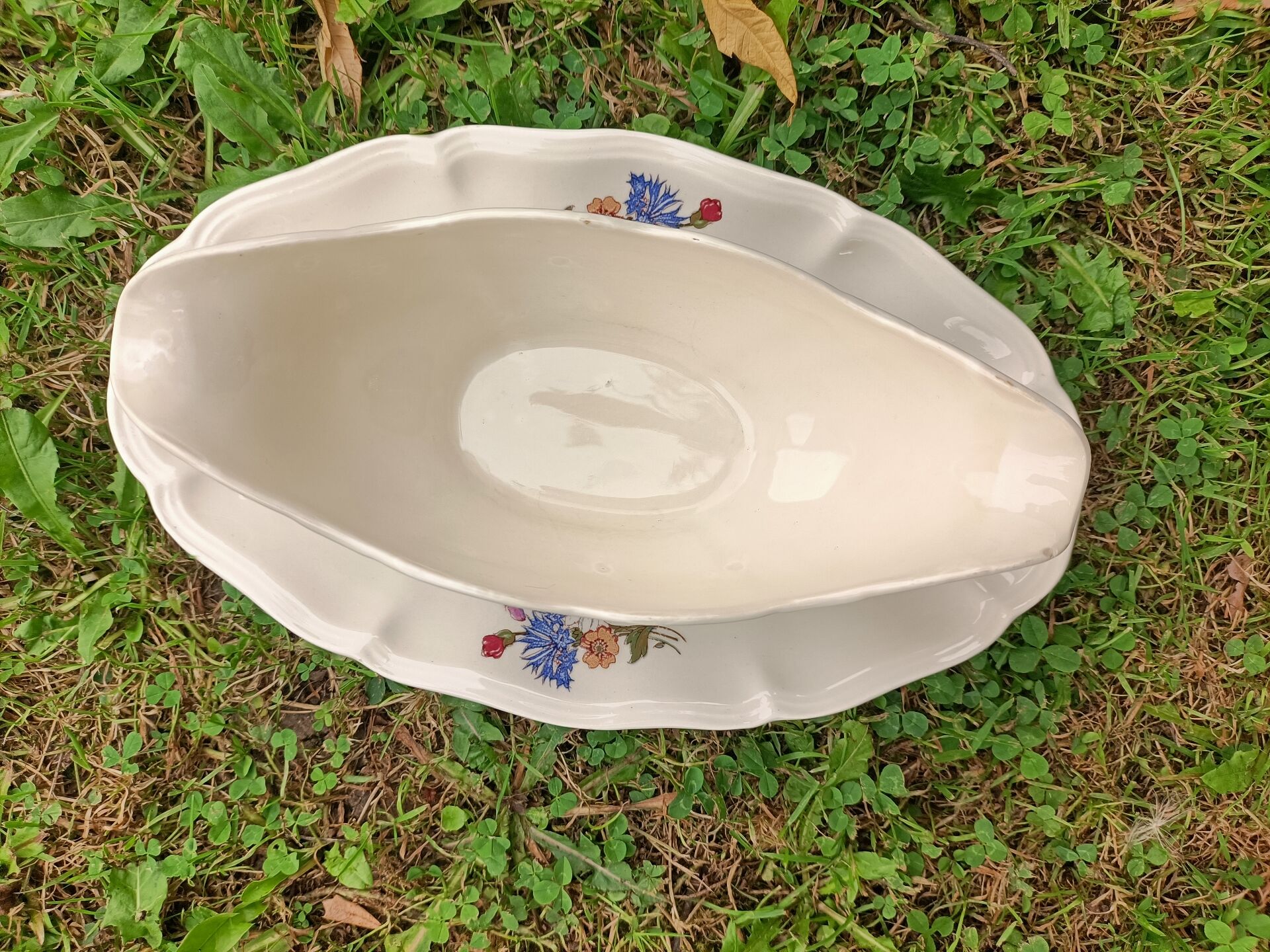 Sauceboat - Digoin Sarreguemines