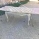 Louis XV style table from the 1950s/60s, stripped and patinated