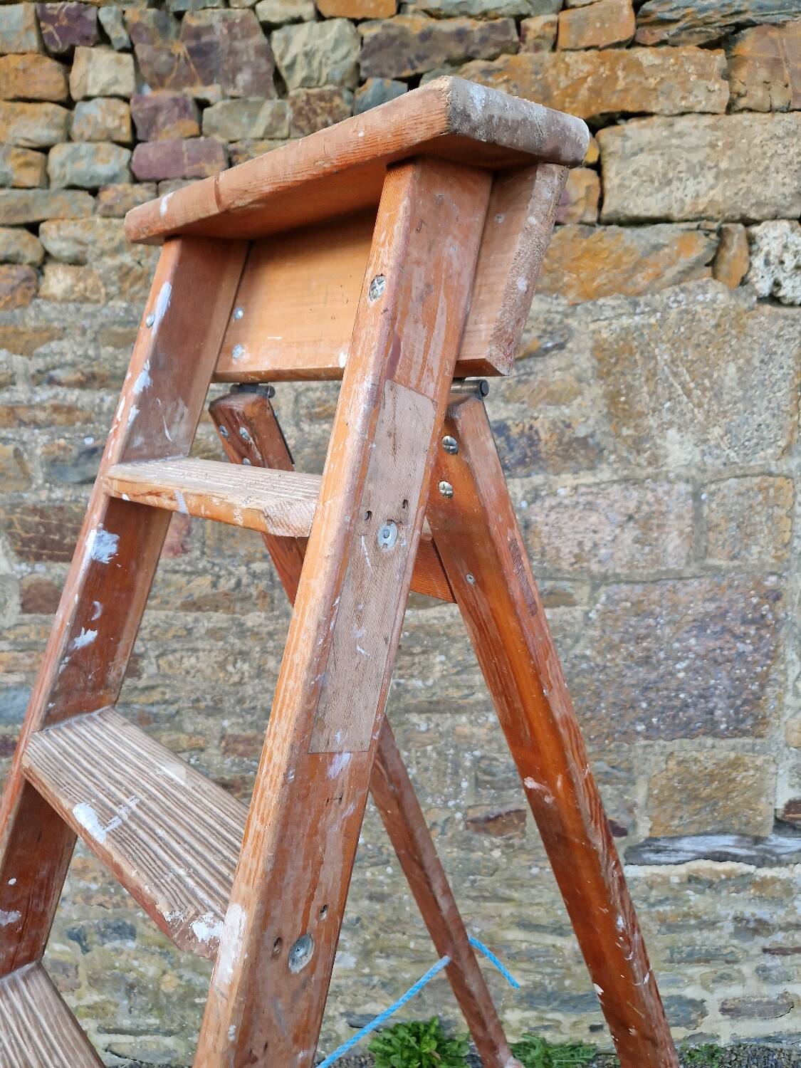 Escabeau en bois à 7 marches