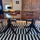 Antique Georgian mahogany dining table and 10 chairs