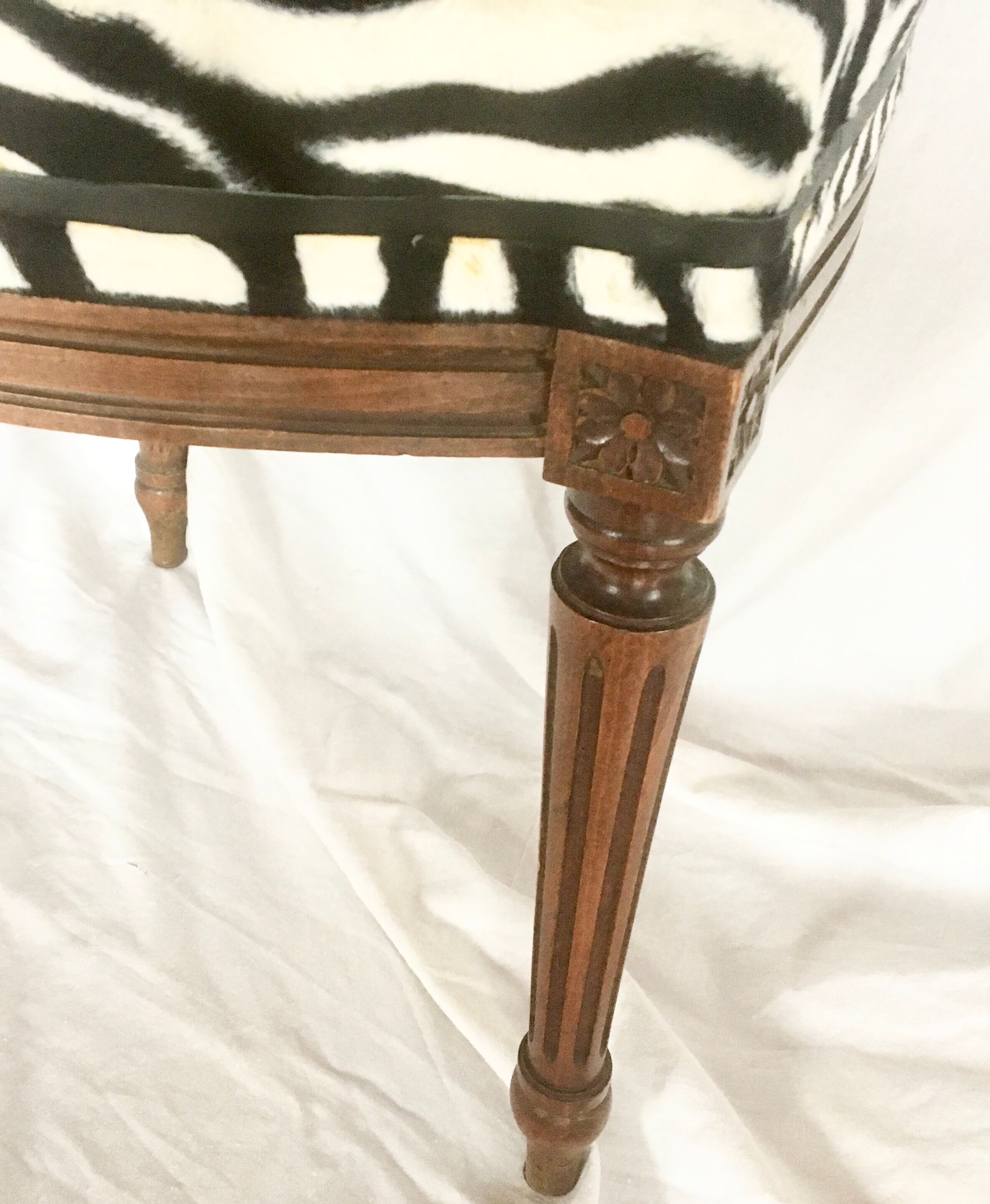 Duo of Louis XVI Medallion chairs