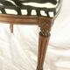 Duo de chaises médaillon Louis XVI