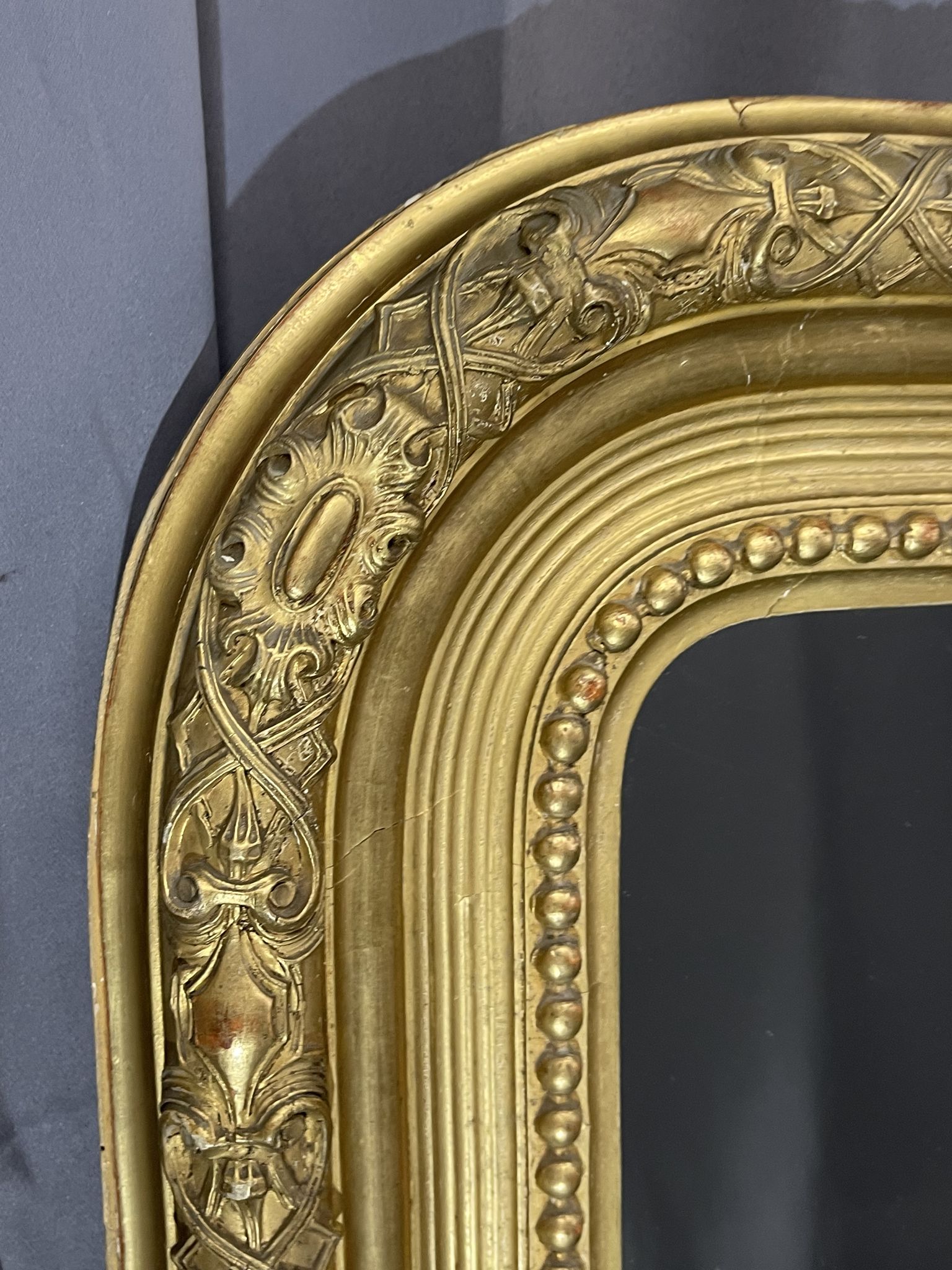 Miroir 166 x 121 ancien époque Louis-Philippe très bon état
