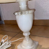 Alabaster marble lamp