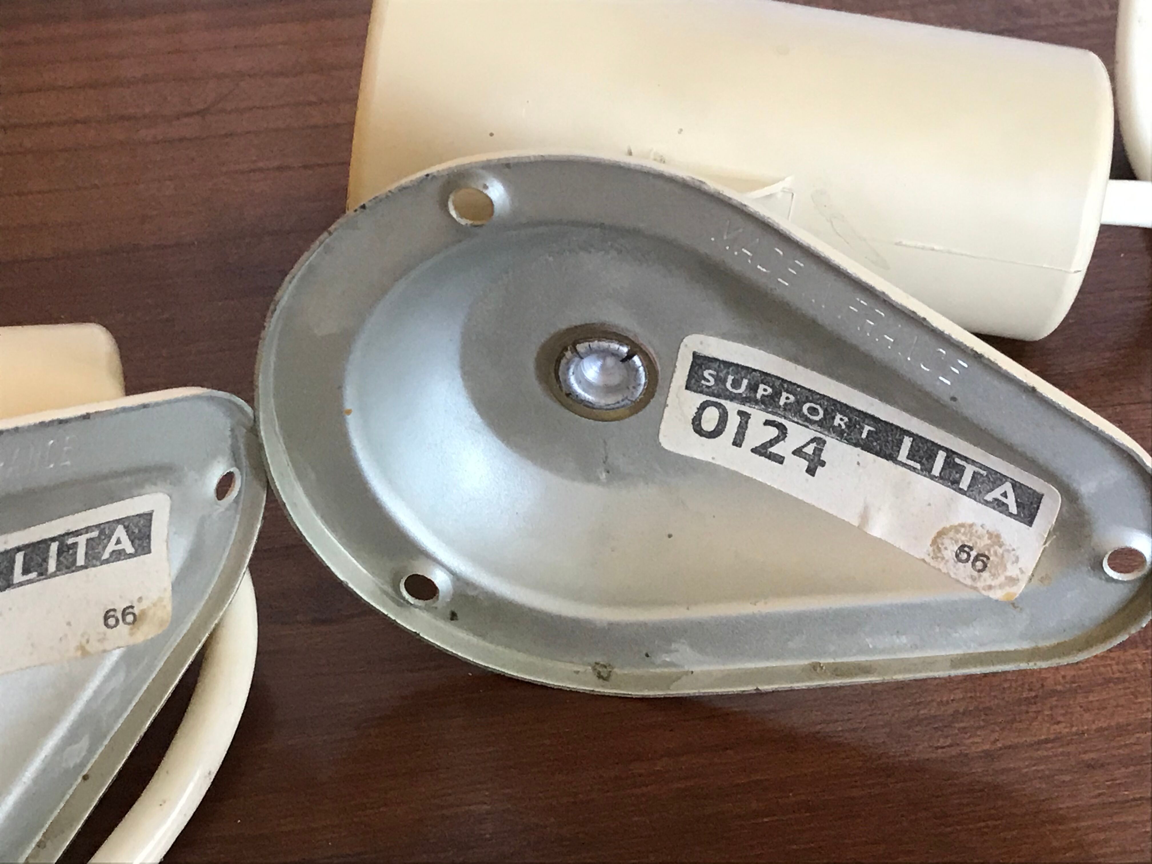 Pair of vintage Lita wall light