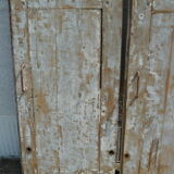Pair of old, louvered shutters