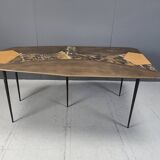 Hand made design dining table, 1990s