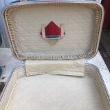 2 flight attendant suitcases