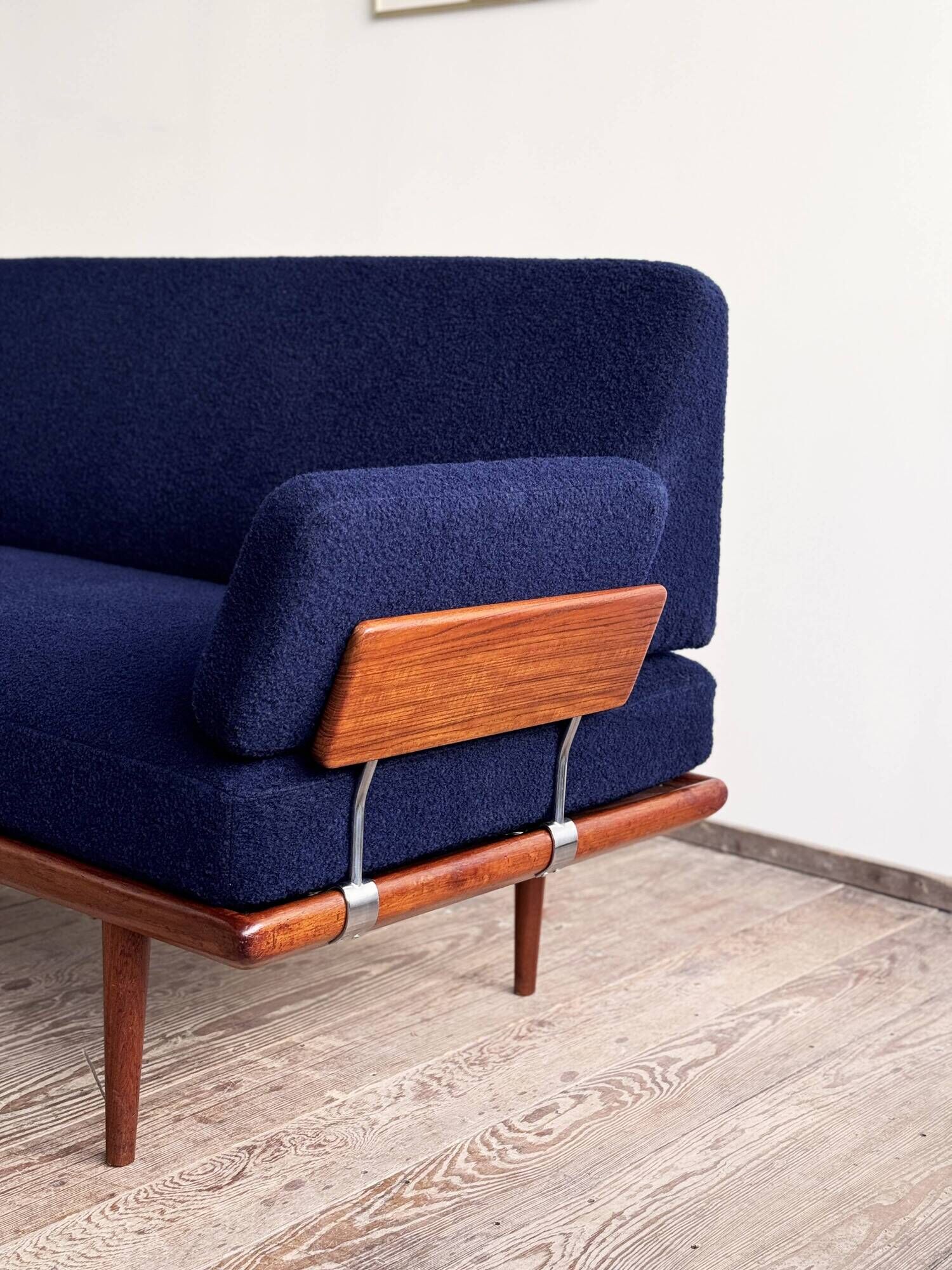 Daybed ou canapé danois Mid-Century, série Minerva, par Peter Hvidt, 1950s